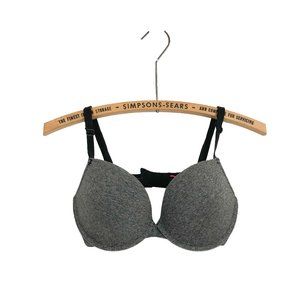 La Senza 34D Bra Grey Black